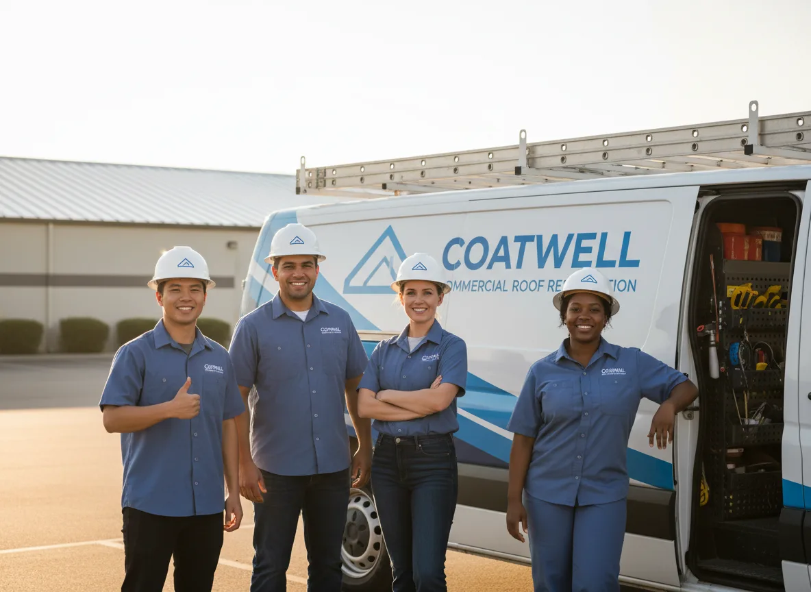 Commercial roof coating company in Henderson, MI